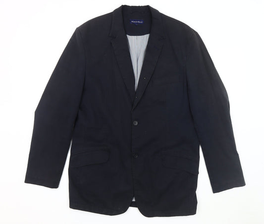 Mens UK Size L Austin Reed Regular Blue Suit Jacket