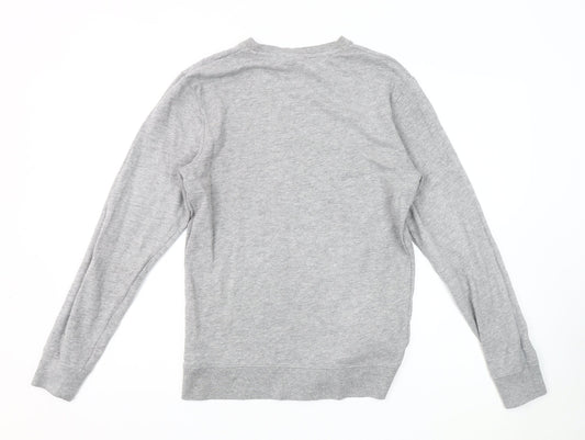 Mens UK Size S JACK & JONES Grey Pullover Sweatshirt