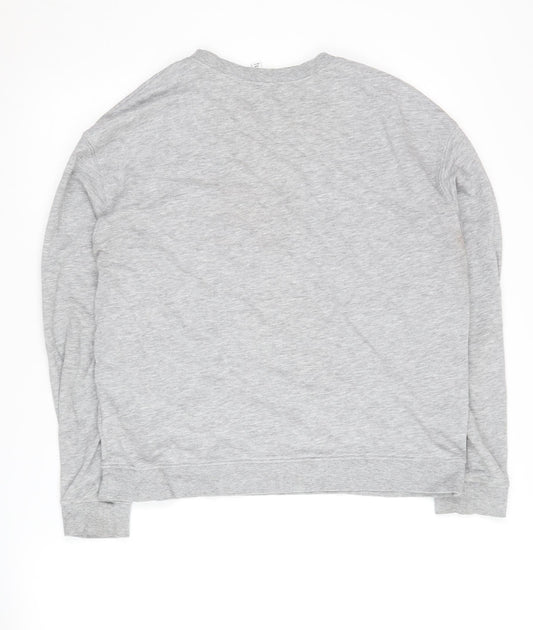 H&M Women’s Grey Pullover Sweatshirt Size M