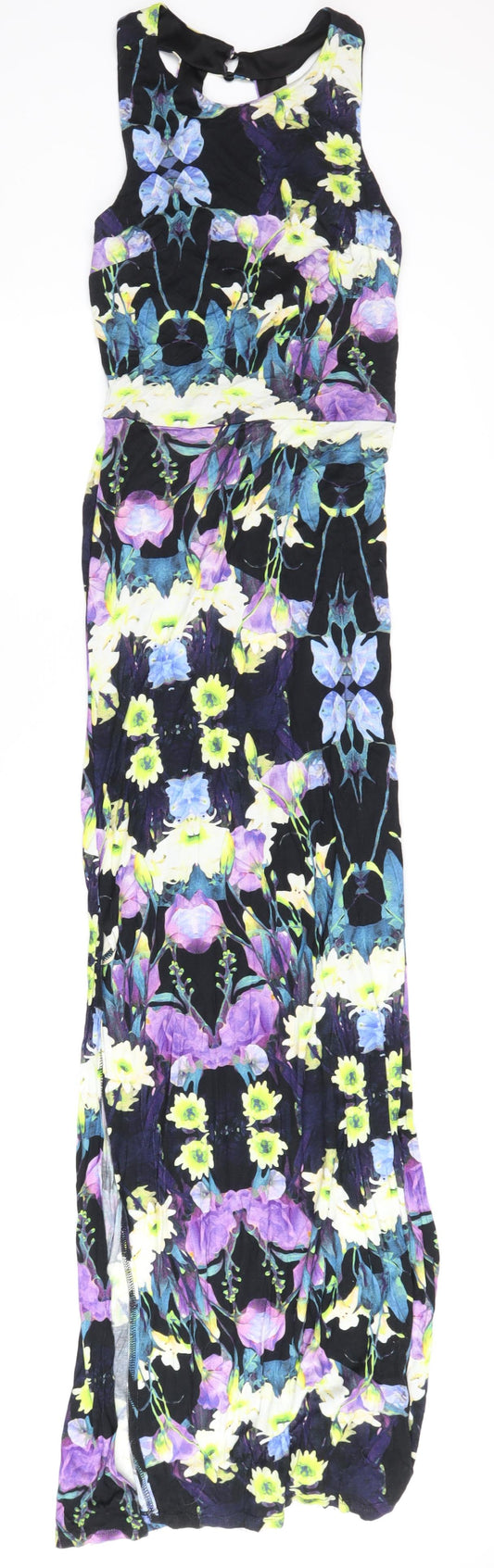 Additional front view of Miss Selfridge Women's Multicoloured Floral Dress