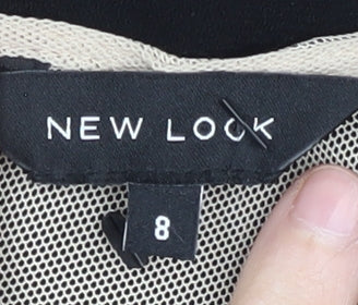 New Look Women’s Black Lace Playsuit Size 8