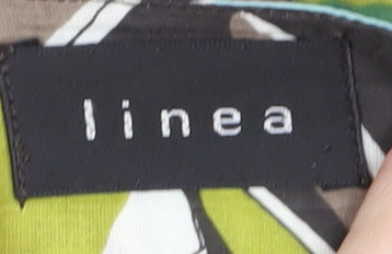 Linea Women's Multicoloured Floral Skirt Size 8