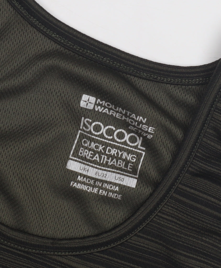 Mountain Warehouse Women's Black Gym Tank Size 4