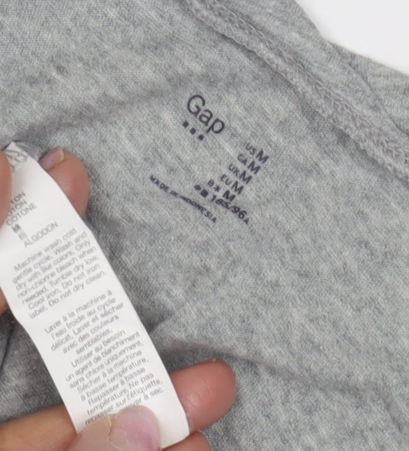 Gap Women's Grey Tank Top M - Casual Sleeveless Cotton