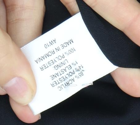 Elegant Women's Multicoloured Geometric Dress M