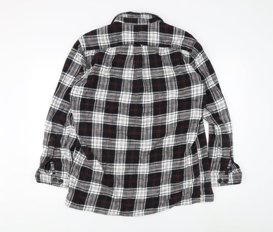 Womens UK Size S ASOS Multicoloured Basic Button-Up