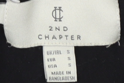2nd Chapter Black Cardigan, Unisex, S, Classic Style