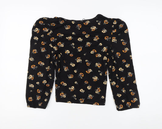 Womens UK Size S Only Black Blouse Blouse