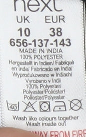 Next Women's Black Pleated Skirt, Size 10, Casual Wear