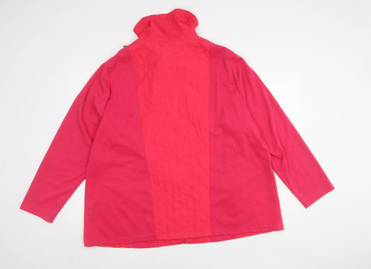 Womens UK Size XL Honor Millburn Pink Basic Jacket