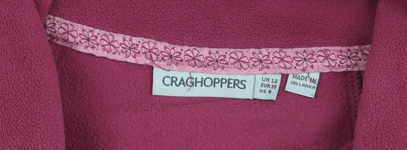 Craghoppers Women's Red Pullover Sweatshirt Size 12