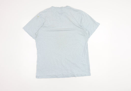 Barbour Men's Blue Slim Fit T-Shirt M