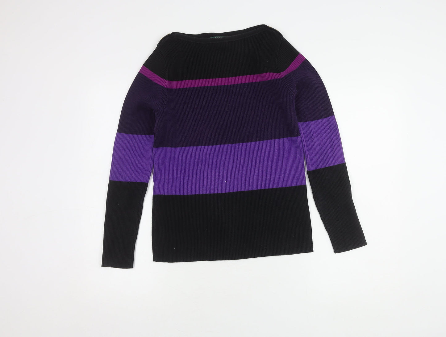 Lauren Ralph Lauren Women’s Multicoloured Pullover Jumper L