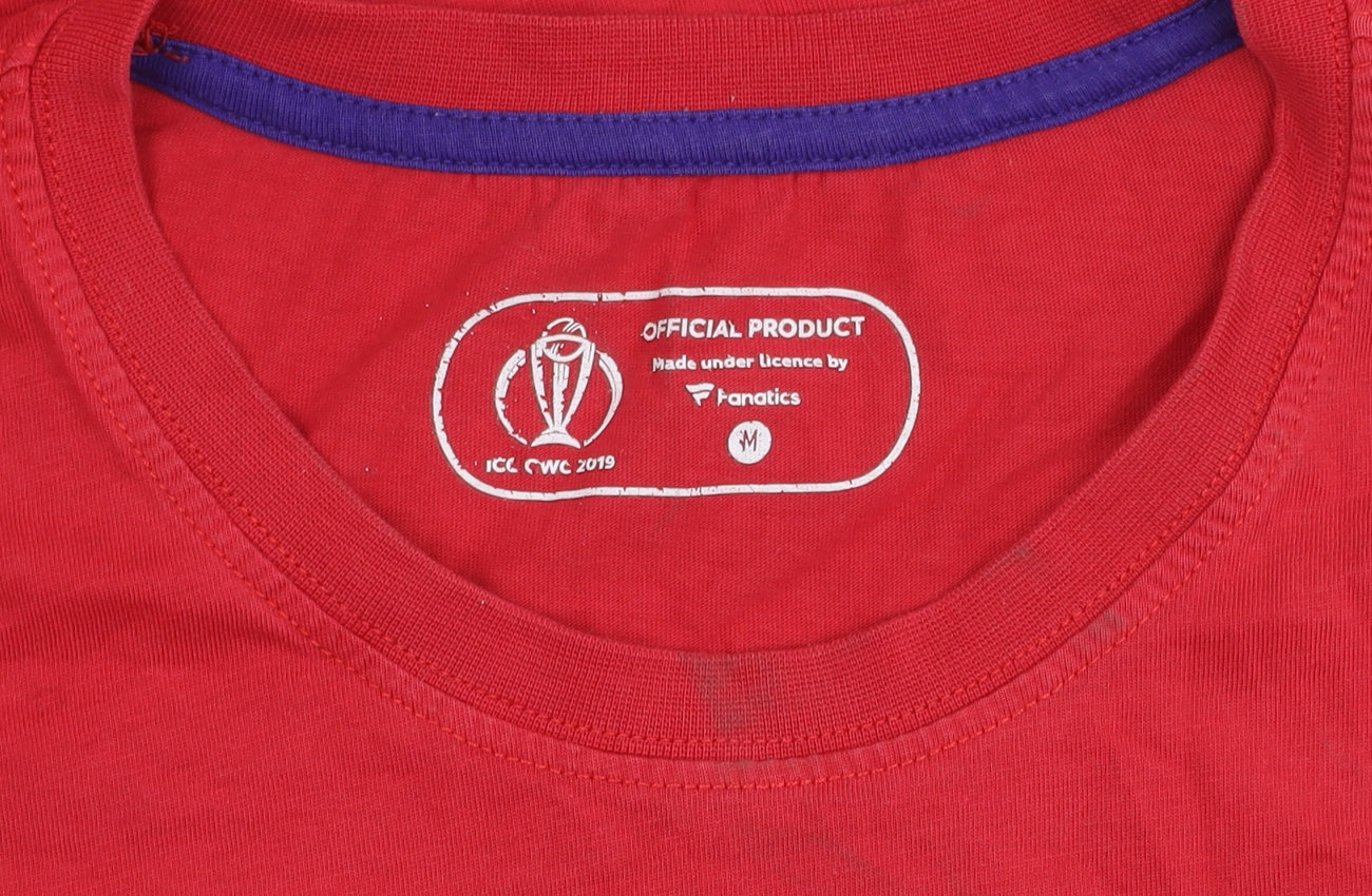 Mens UK Size M Fanatics Red T-Shirt