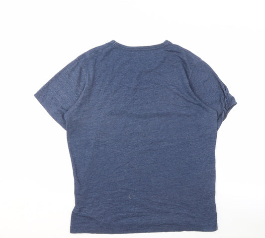 Uniqlo Men's Blue Looney Tunes Graphic T-Shirt M