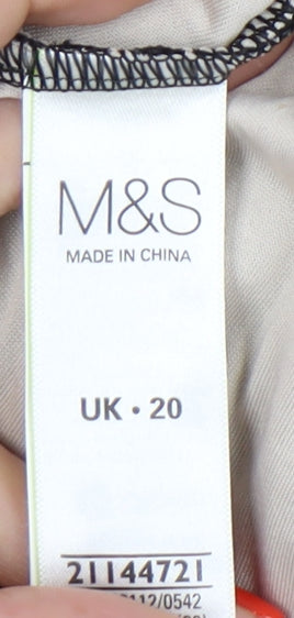 Marks and Spencer Women's Black Lace Dress Size 20