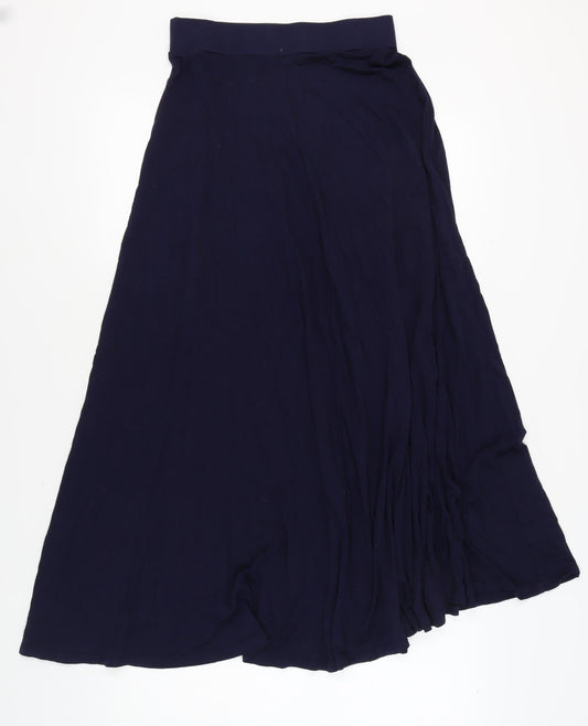 Monsoon Women's Blue A-Line Long Skirt, M