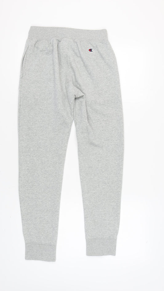 Mens UK Size XS Champion Regular Fit Jogger Grey Trousers