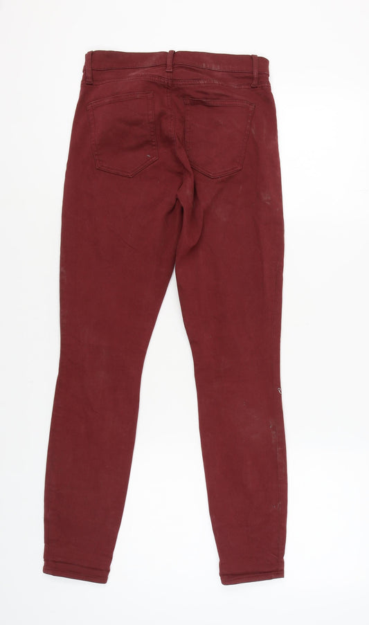 Gap Women's Red Skinny Jeans - Size 10