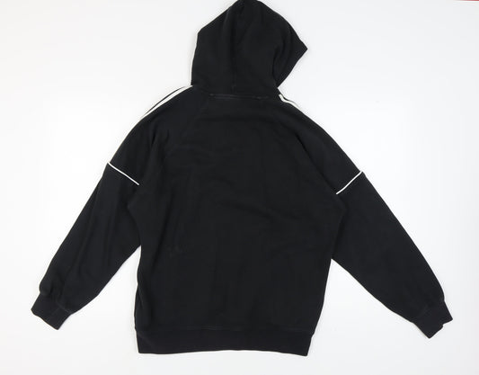 Adidas Unisex Black Hoodie M with Logo