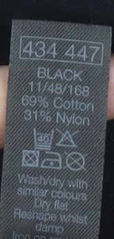 Womens UK Size L M&Co Black Pullover Jumper