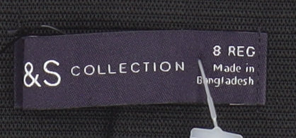 Marks and Spencer Women's Grey Pencil Skirt Size 8