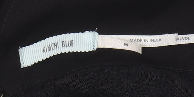 Kimchi Blue Women's Black Dress M Polyester