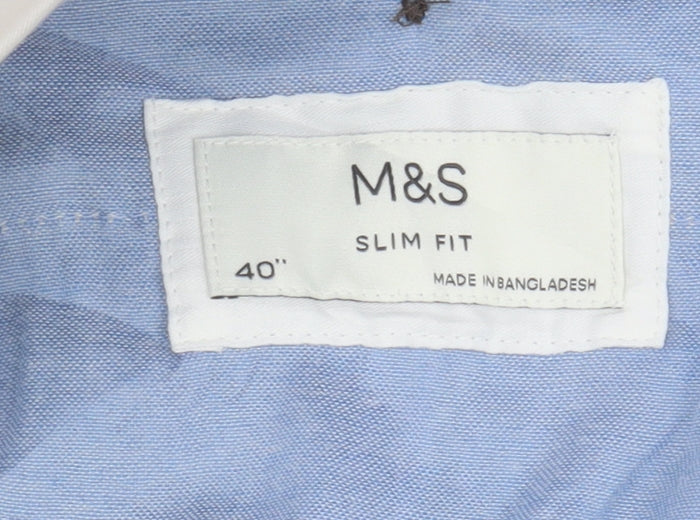 Marks and Spencer Ivory Slim Fit Trousers Men’s Size 40