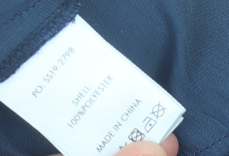 hush Women's Blue Midi Skirt, Size 10, Rainbow Stripes