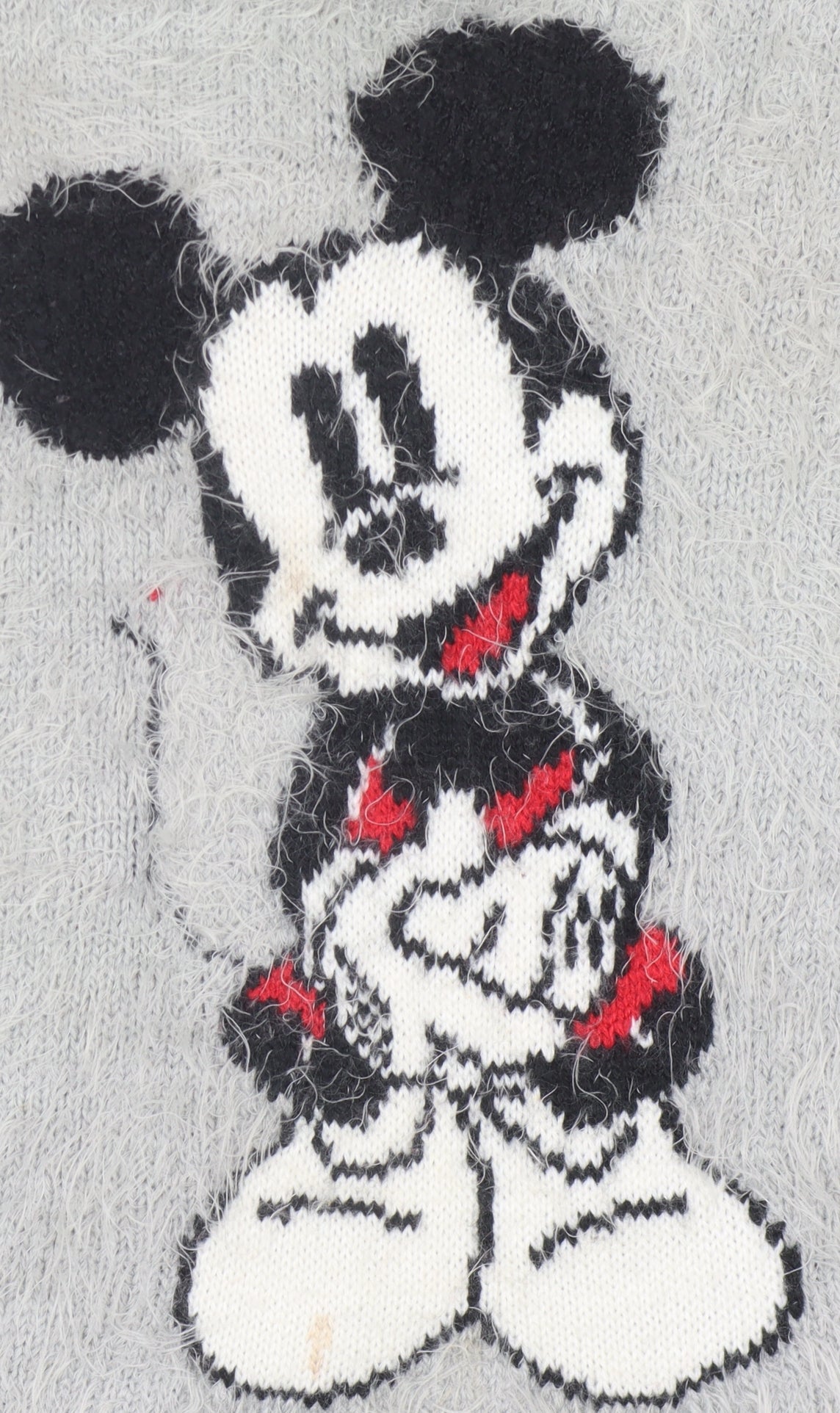 Womens UK Size XS Disney Grey Pullover Jumper