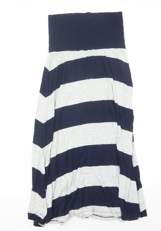 Gap Women's Multicoloured Striped Skirt XS