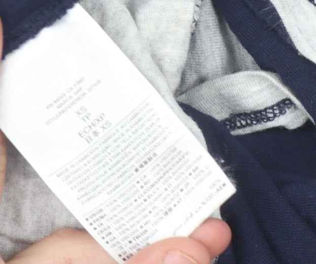 Gap Women's Multicoloured Striped Skirt XS