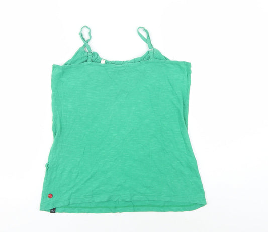 Womens UK Size XS O'Neill Green Camisole Tank