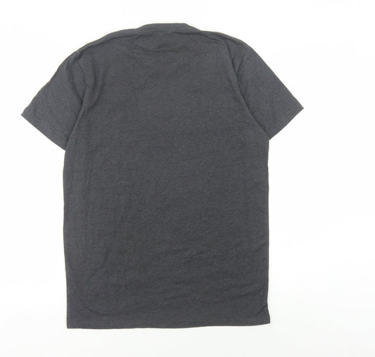 Ted Baker Men's Grey M Cotton Short Sleeve T-Shirt