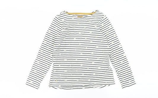 Womens UK Size 2XS Joules Multicoloured Basic T-Shirt