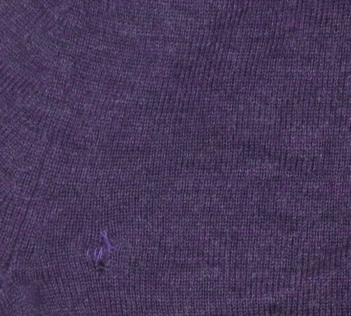 Gap Women's Purple Roll Neck Knit Jumper, Size 2XS
