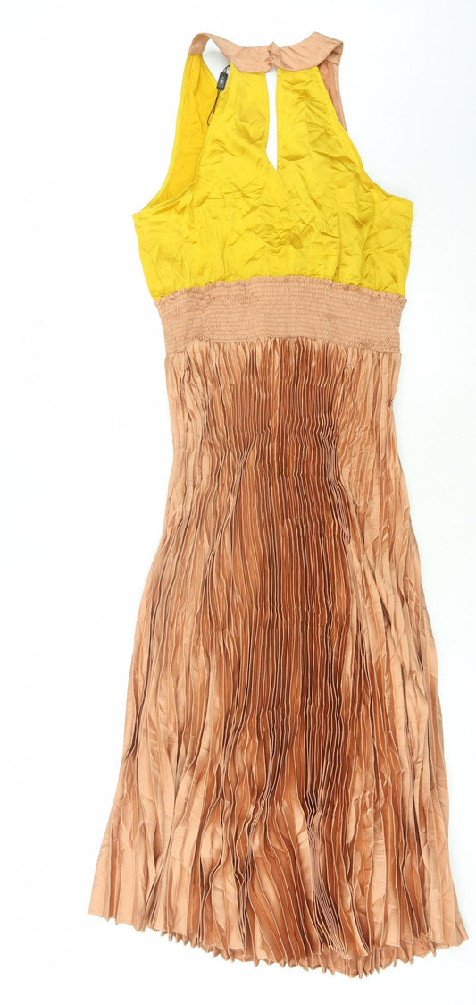 Next Women's Multicoloured Sleeveless Dress