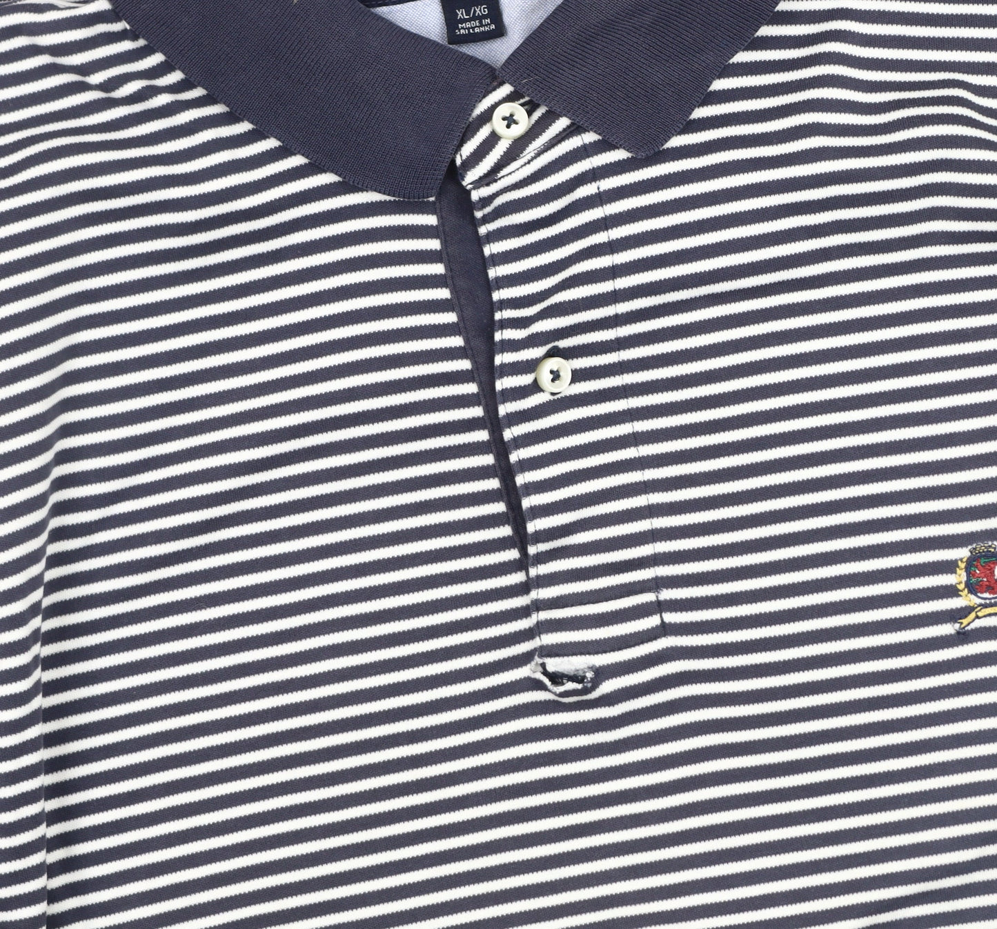 Tommy Hilfiger Men's Multicoloured Striped Polo XL