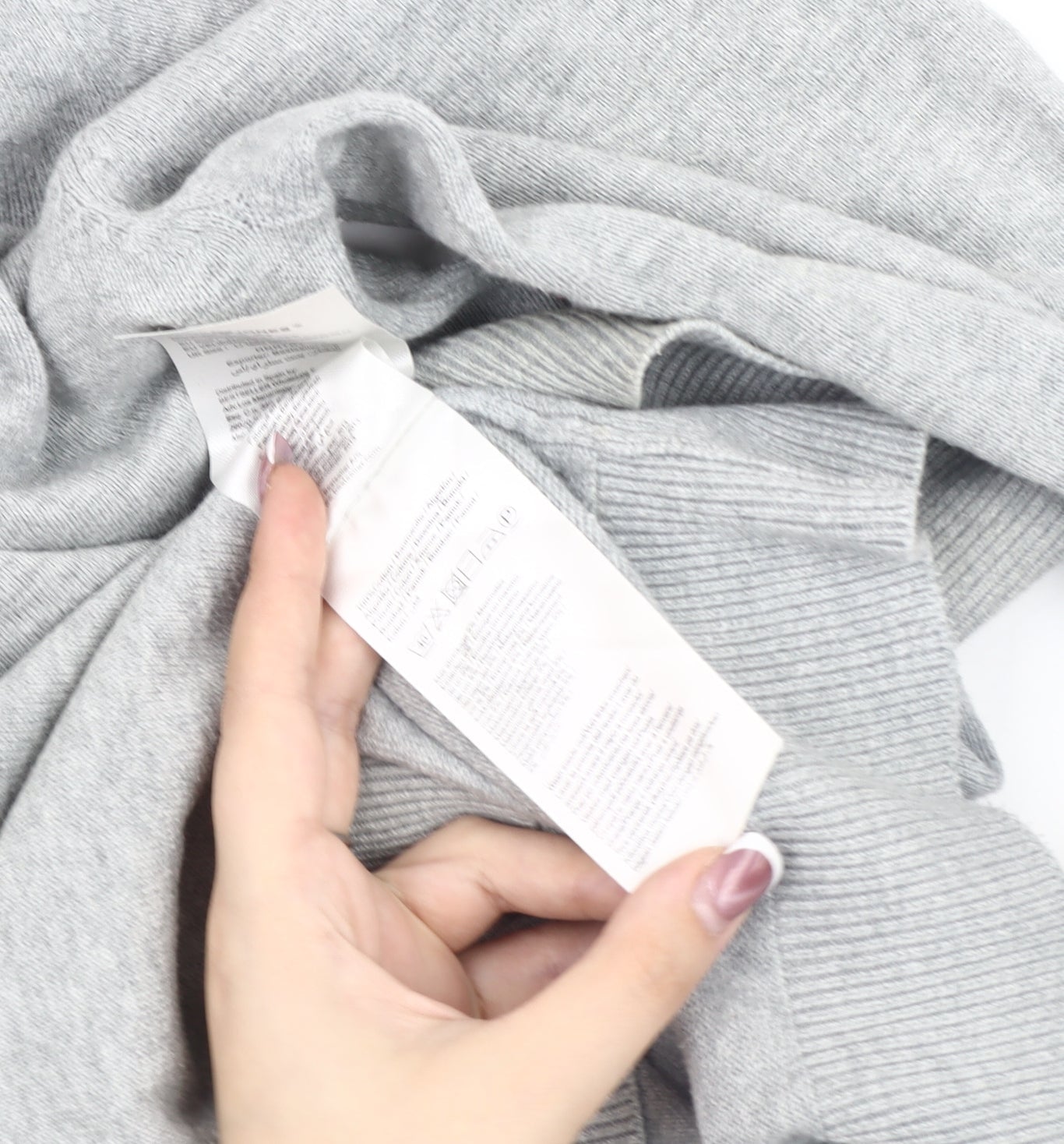 Jack & Jones Men's Grey V-Neck Pullover Jumper L