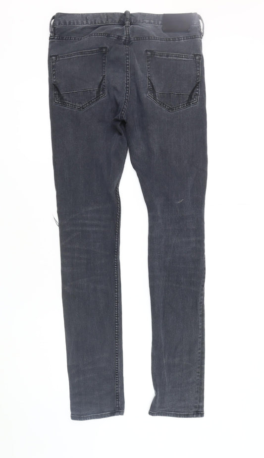 AllSaints Men's Black Skinny Jeans Size 28