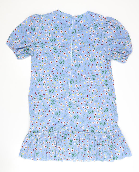 AX Paris Women's Blue Floral Dress Size 14