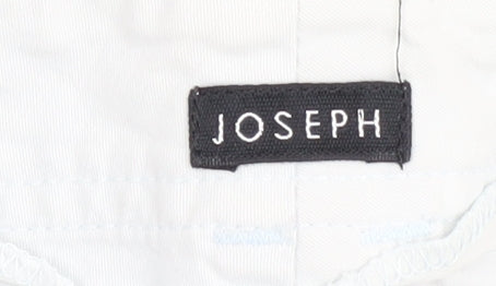 Joseph Women's White Trousers - Size S, Cotton, Zip