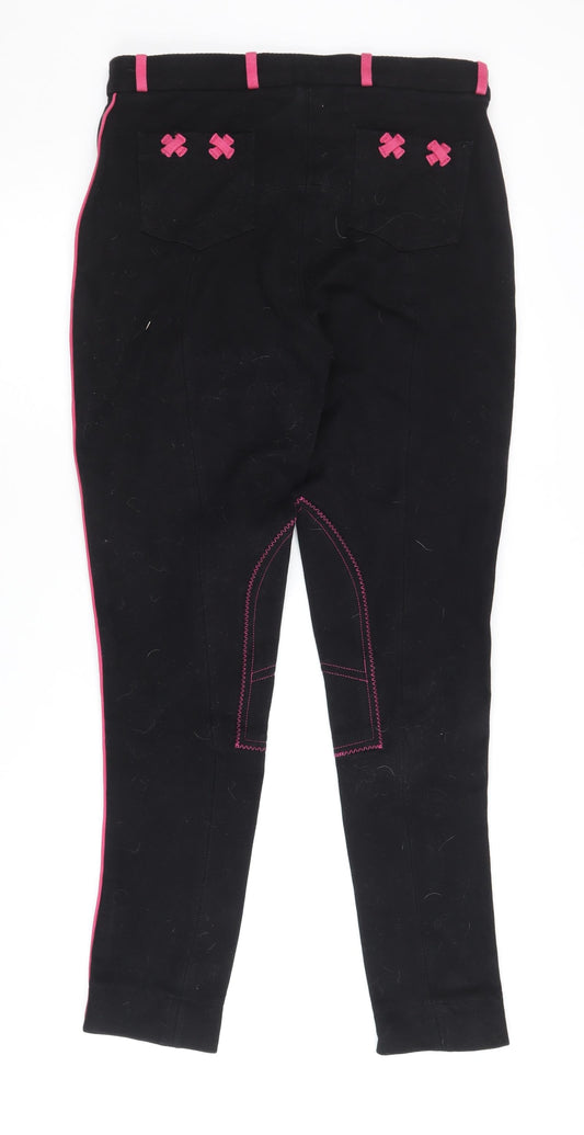 HY Performance Women's Black Skinny Trousers, Size 4