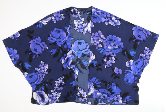 Womens UK Size 18 New Look Multicoloured Kimono Cardigan