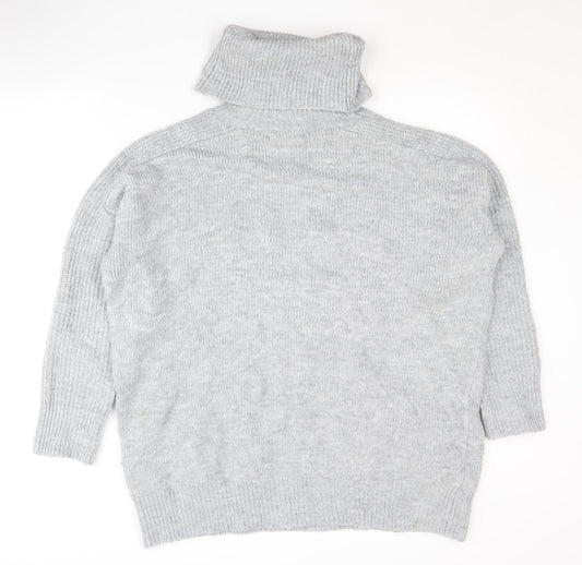 Womens UK Size M MNG Grey Pullover Jumper