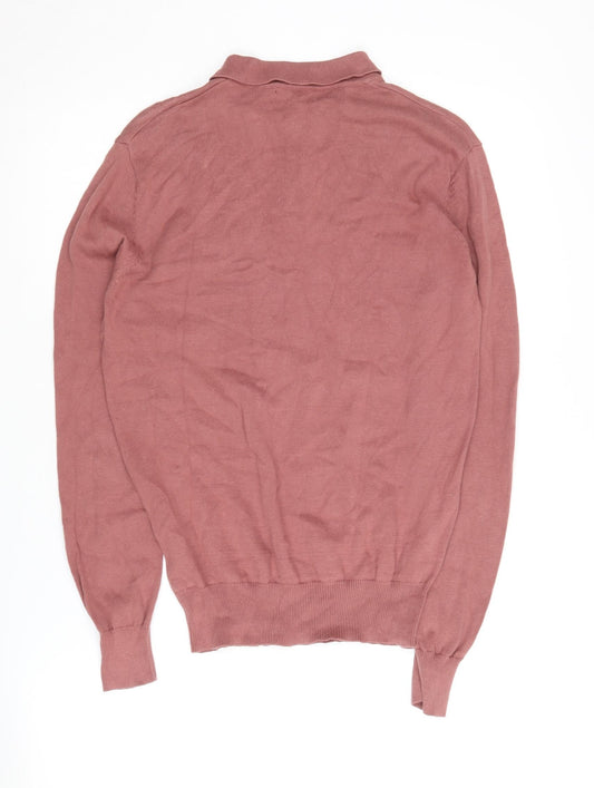 Brave Soul Men's Long Sleeve Polo S