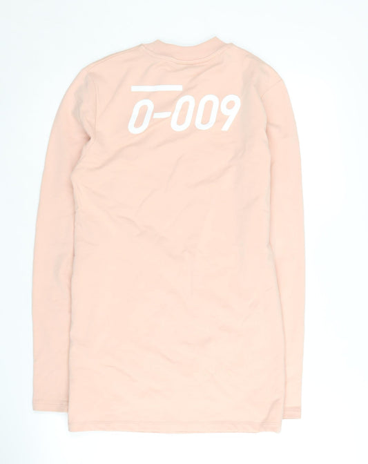 Womens UK Size XS ASOS Pink Pullover Sweatshirt