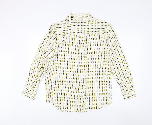 Marks and Spencer Women's Multicoloured Button-Up Shirt