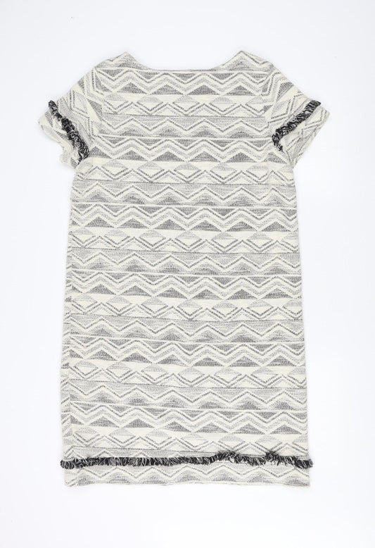 Next Women's Multicoloured Shift Dress Size 16