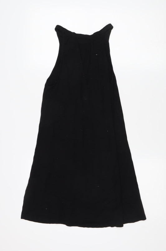 Pull & Bear Women's Black A-Line Dress Size 12